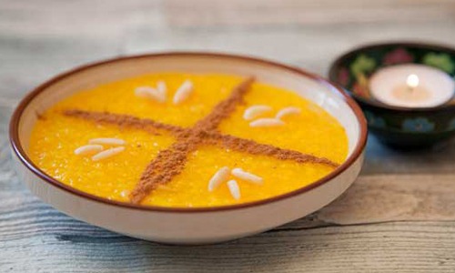 طرز تهیه شله زرد